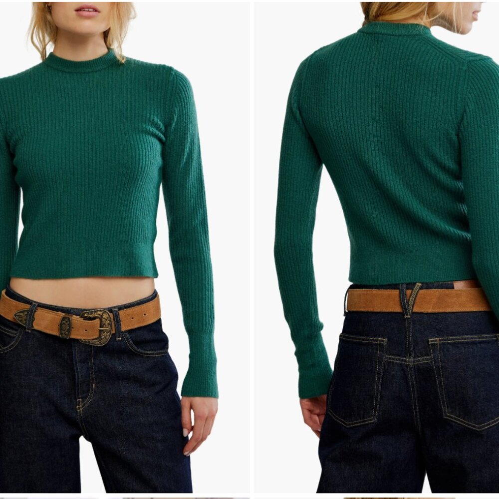 Free People Ever After Ribbed Sweater - Picture 3 of 5